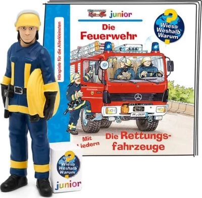 Tonies Wieso Weshalb Warum Junior - Die Feuerwehr/Die Rettungsfahrzeuge 4 Tonies Wieso Weshalb Warum Junior - Die Feuerwehr/Die Rettungsfahrzeuge – Bild 2