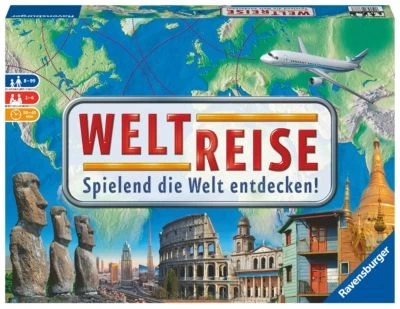 Ravensburger Weltreise, Würfelspiel 3 Ravensburger Weltreise, Würfelspiel