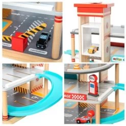 MyToys ORIGINALS Parkgarage Pastell Mit Accessoires, 13 Tlg. -Spielwelten Verkauf 20013230 04