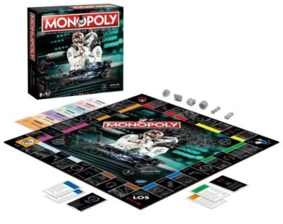 Winning Moves Monopoly Mercedes F1 AMG Petronas 4 Winning Moves Monopoly Mercedes F1 AMG Petronas – Bild 2