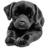 UNI-TOYS® Labrador Schwarz, Liegend - 60 Cm (Länge) - Plüsch-Hund, Haustier - Plüschtier Kuscheltiere -Spielwelten Verkauf 24283025 01