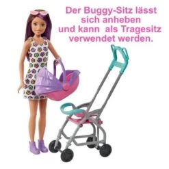 Barbie Skipper Babysitters Inc.“-Puppe Und Kinderwagen-Spielset, Für Kinder Ab 3 Jahren 11 Barbie Skipper Babysitters Inc.“-Puppe Und Kinderwagen-Spielset, Für Kinder Ab 3 Jahren -Spielwelten Verkauf 24798388 04