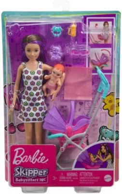 Barbie Skipper Babysitters Inc.“-Puppe Und Kinderwagen-Spielset, Für Kinder Ab 3 Jahren 8 Barbie Skipper Babysitters Inc.“-Puppe Und Kinderwagen-Spielset, Für Kinder Ab 3 Jahren – Bild 6