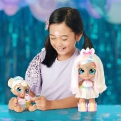 Kindi Kids™ Babyschwester Mini Mello Als Einhorn Mit Magischer Gesichtsbemalung -Spielwelten Verkauf 25776245 03