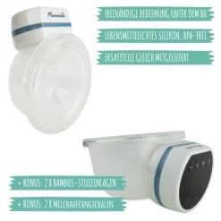 Mammacita Elektrische Milchpumpe Inkl. Milchauffangschalen & Waschbaren Stilleinlagen Von Hebamme -Spielwelten Verkauf 29464743 04