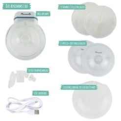 Mammacita Elektrische Milchpumpe Inkl. Milchauffangschalen & Waschbaren Stilleinlagen Von Hebamme -Spielwelten Verkauf 29464743 06