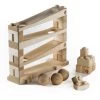 Baumkinder Kugelbahn Holz Ab 1 Jahr Und Stapelturm In Einem Holzspielzeug Vereint - Mini ( 32 Teile)