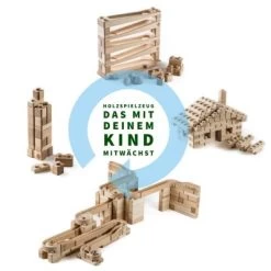 Baumkinder Kugelbahn Holz Ab 1 Jahr Und Stapelturm In Einem Holzspielzeug Vereint - Mini ( 32 Teile) 11 Baumkinder Kugelbahn Holz Ab 1 Jahr Und Stapelturm In Einem Holzspielzeug Vereint - Mini ( 32 Teile) -Spielwelten Verkauf 29465009 05