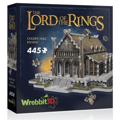 Wrebbit Golden Hall Edoras 445 Pcs. 3D Puzzle 4 Wrebbit Golden Hall Edoras 445 Pcs. 3D Puzzle – Bild 2