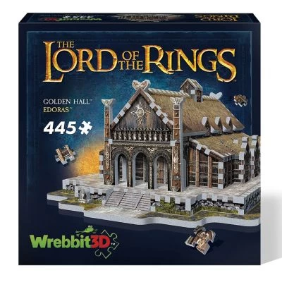 Wrebbit Golden Hall Edoras 445 Pcs. 3D Puzzle 5 Wrebbit Golden Hall Edoras 445 Pcs. 3D Puzzle – Bild 3